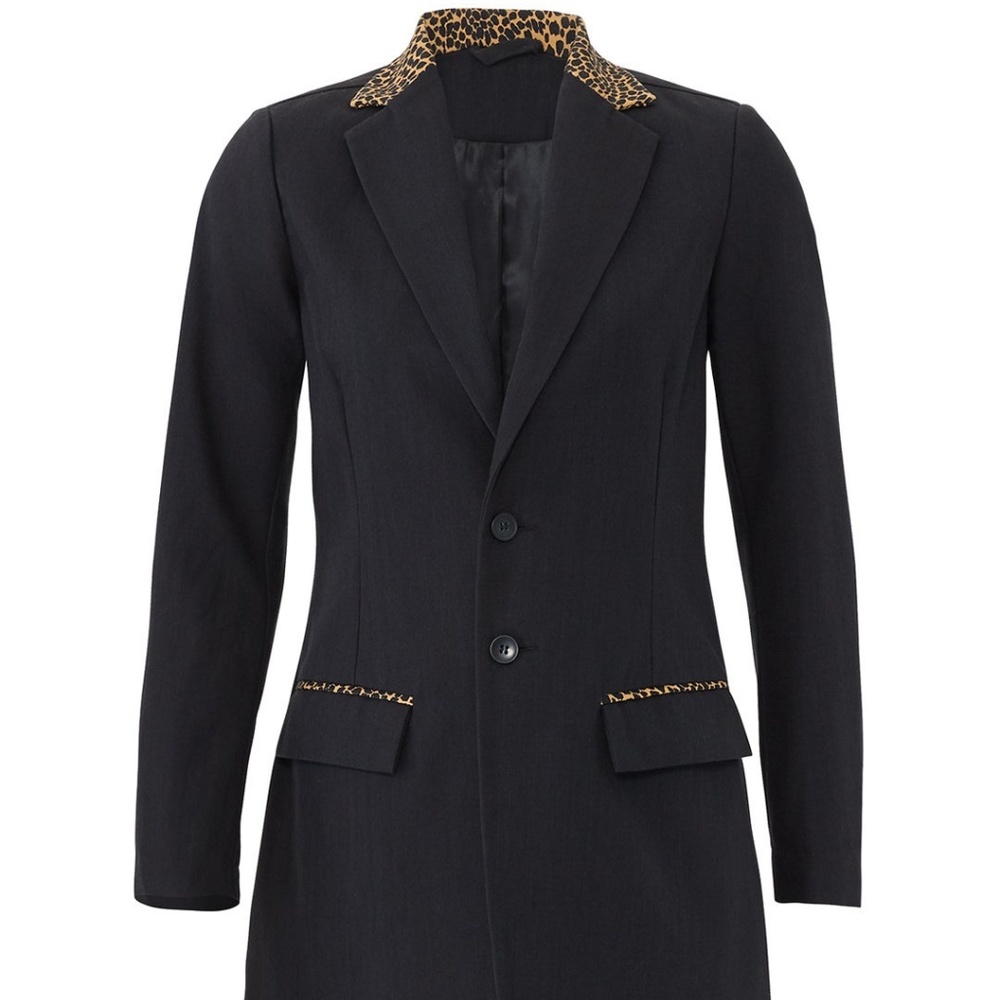 Current Elliot Calla Leopard Blazer